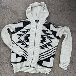 Sweater Knit Hoodie